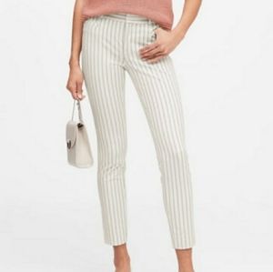 NWT BR Striped Sloan Cropped Pants